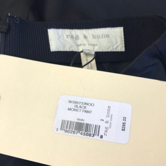 New Rag & Bone Black Monet pants - Picture 5 of 5
